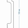 Заказать Напольный плинтус дюрополимер 100 мм Р 100.16 белый 2 м Заказать Напольный плинтус дюрополимер 100 мм Р 100.16 белый 2 м
