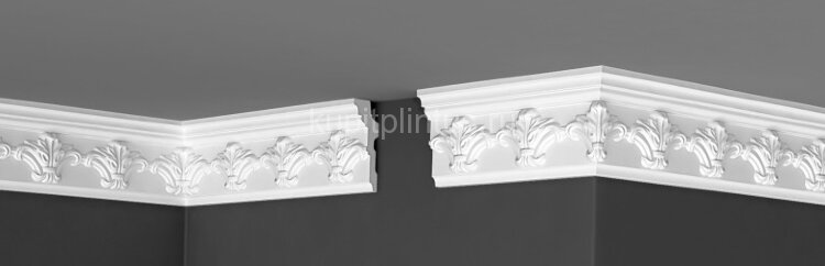 Заказать Потолочный плинтус 84х32 мм Де-Багет Декор ДП 29/90 белый 2 м Заказать Потолочный плинтус 84х32 мм Де-Багет Декор ДП 29/90 белый 2 м