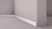 Напольный плинтус NMC Wallstyl FL10 белый 50х8 мм 2 м