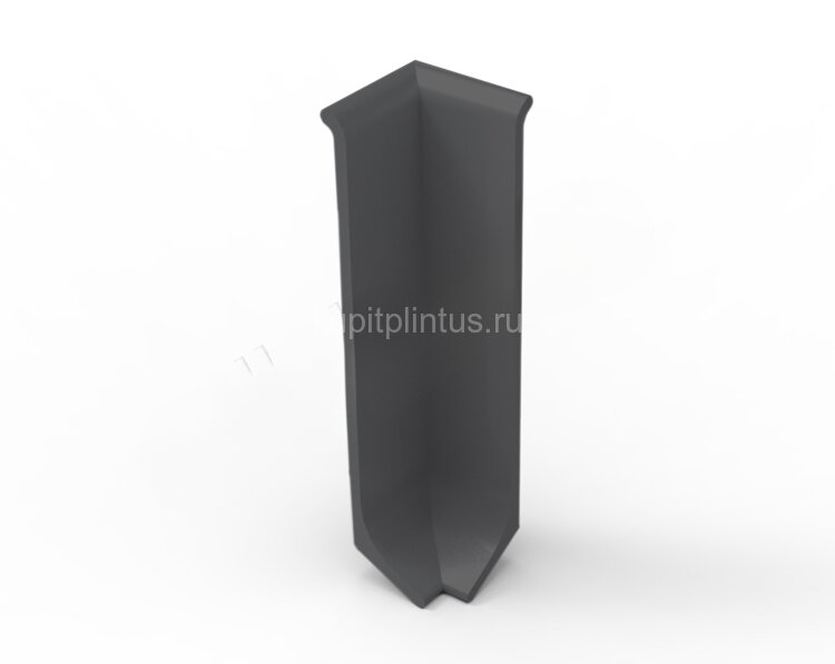 Заказать Уголок внутренний для напольного плинтуса 80 мм Мега-Трейд ЛП-80ув 0034 черный муар RAL 9005 Заказать Уголок внутренний для напольного плинтуса 80 мм Мега-Трейд ЛП-80ув 0034 черный муар RAL 9005