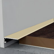 Алюминиевый микроплинтус щелевой 6х16 мм Мега-Трейд МП-6-3м 9121 шампань 3 м Алюминиевый микроплинтус щелевой 6х16 мм Мега-Трейд МП-6-3м 9121 шампань 3 м