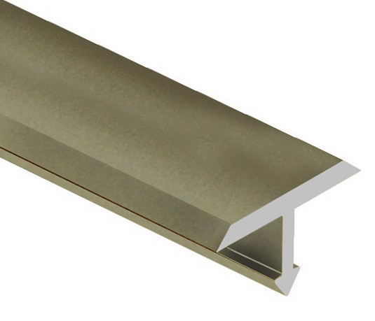 Заказать Профиль Т-образный алюминий 26 мм (плоский) Gunsen PV39-16 титан матовый 2,7 м 