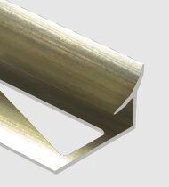 Алюминиевый профиль для плитки внутренний 12 мм Gunsen PV29-13 песок блестящий 2,7 м Алюминиевый профиль для плитки внутренний 12 мм Gunsen PV29-13 песок блестящий 2,7 м