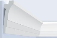 Потолочный плинтус 120х36 мм Hiwood A120 белый полистирол 2 м Потолочный плинтус 120х36 мм Hiwood A120 белый полистирол 2 м