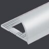Заказать C-профиль для плитки алюминий 10 мм PV17-35 светло-серый Ral 7035 2,7 м 