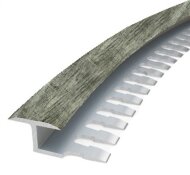 Профиль Т-образный гибкий 16 мм MP30 из ламинированного алюминия 47 Дуб графитовый 2,7 м Профиль Т-образный гибкий 16 мм MP30 из ламинированного алюминия 47 Дуб графитовый 2,7 м