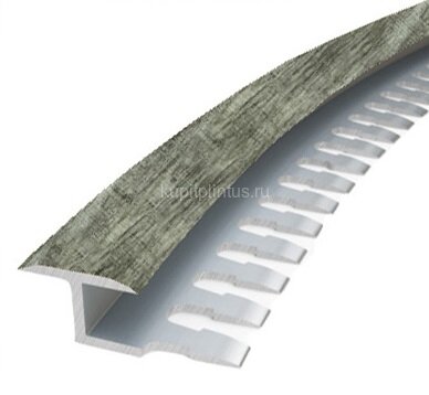 Заказать Профиль Т-образный гибкий 16 мм MP30 из ламинированного алюминия 47 Дуб графитовый 2,7 м Заказать Профиль Т-образный гибкий 16 мм MP30 из ламинированного алюминия 47 Дуб графитовый 2,7 м