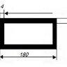 Заказать Бокс прямоугольный 40х180х4 мм из алюминия 3 м Заказать Бокс прямоугольный 40х180х4 мм из алюминия 3 м