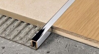 Заказать Профиль П-образный из латуни для плитки и стен Progress PCLOC 10 латунь хромированная 2,7 м 