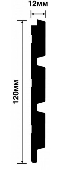 Заказать Стеновая панель 120х12 мм Hiwood LV124 BR416 под дерево 2,7м Заказать Стеновая панель 120х12 мм Hiwood LV124 BR416 под дерево 2,7м