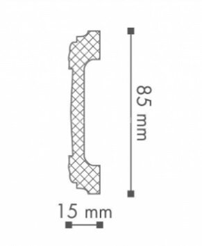 Заказать Молдинг NMC Wallstyl WL5 85х15 2 м Заказать Молдинг NMC Wallstyl WL5 85х15 2 м