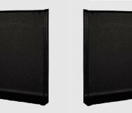 Заглушки ПВХ для плинтуса Евротрим L-100 ПВХ комплект черный