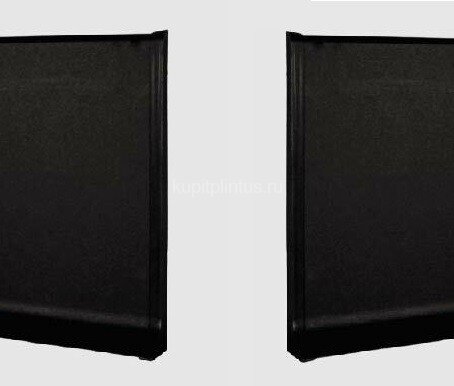 Заказать Заглушки ПВХ для плинтуса Евротрим L-100 ПВХ комплект черный Заказать Заглушки ПВХ для плинтуса Евротрим L-100 ПВХ комплект черный