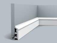 Плинтус с кабель-каналом Orac Decor Duropolymer SX122 2 м