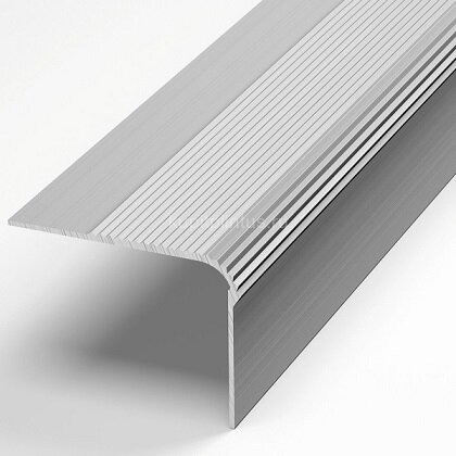 Заказать Порог угловой из алюминия Д14 Серебро НЕ (анодированный) 2,7 м Заказать Порог угловой из алюминия Д14 Серебро НЕ (анодированный) 2,7 м