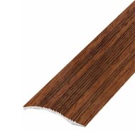 Порог из алюминия декорированный С4 КД Дуб темный 2,7 м Порог из алюминия декорированный С4 КД Дуб темный 2,7 м