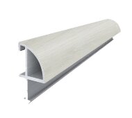 Внутренний угловой профиль алюминиевый 14х14 мм MP 69 32-Дуб беленый 2,7 м Внутренний угловой профиль алюминиевый 14х14 мм MP 69 32-Дуб беленый 2,7 м