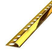Уголок наружный для плитки С-образный (раскладка) ПО-8 золото глянцевое 2,7 м Уголок наружный для плитки С-образный (раскладка) ПО-8 золото глянцевое 2,7 м