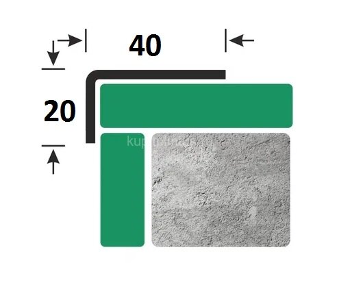 Заказать Неравнополочный уголок стальной 20х40 FL 20х40 GS золото сатинированное 3 м Заказать Неравнополочный уголок стальной 20х40 FL 20х40 GS золото сатинированное 3 м