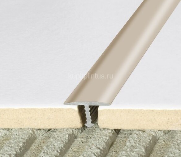 Заказать Алюминиевый Т-профиль 13 мм Effector A54 02 Шампань 2,5 м Заказать Алюминиевый Т-профиль 13 мм Effector A54 02 Шампань 2,5 м