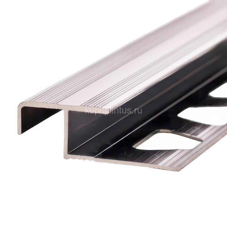 Заказать Алюминиевый профиль закладной угловой по-183 серебро глянец 2,7 м Заказать Алюминиевый профиль закладной угловой по-183 серебро глянец 2,7 м