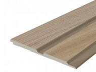 Стеновая панель 120х12 мм Hiwood LV123 BR417 под дерево 2,7м Стеновая панель 120х12 мм Hiwood LV123 BR417 под дерево 2,7м