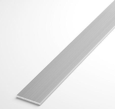 Заказать Алюминиевая полоса 10 мм серебро 3 м 