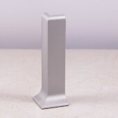 Уголок наружний металлический для плинтуса ПЛ-100 Серебро матовое Уголок наружний металлический для плинтуса ПЛ-100 Серебро матовое