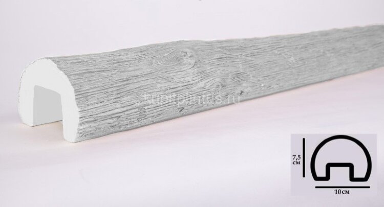 Заказать Декоративная балка из полиуретана 75х100 мм Уникс Ретро Р1 Под покраску 2 м Заказать Декоративная балка из полиуретана 75х100 мм Уникс Ретро Р1 Под покраску 2 м