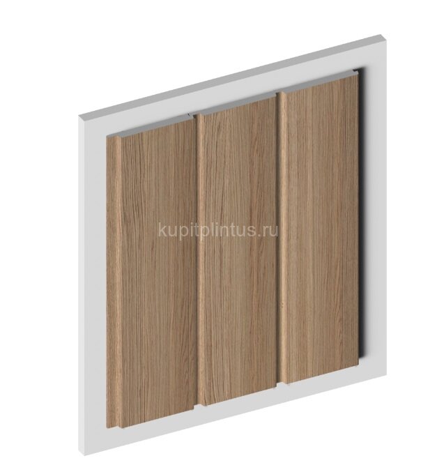 Заказать Стеновая панель 12х120 мм HiWood LV127 BR417 под дерево 2,7 м 