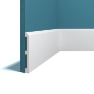 Напольный плинтус 13х120 мм Перфект Плюс P70 белый 2 м Напольный плинтус 13х120 мм Перфект Плюс P70 белый 2 м