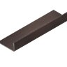 L-профиль 12.5 мм из нержавеющей стали NEEXY PVS94-07 ANTB-D антик браш темный 2.7м