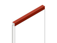 Молдинг 12х12 мм HiWood D12V1 OR3 цвет под дерево из фитополимера 2.7м