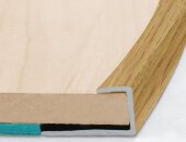 Гибкий П-образный профиль окантовочный 10 мм Effector S 93 0908 Дуб Пивной 2,5 м