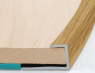 Гибкий П-образный профиль окантовочный 10 мм Effector S 93 0908 Дуб Пивной 2,5 м Гибкий П-образный профиль окантовочный 10 мм Effector S 93 0908 Дуб Пивной 2,5 м