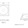 Заказать 3D стеновая панель декоративная 333х333 мм Orac Decor 3D W122 