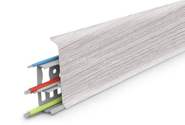 Заказать Плинтус напольный с кабель-каналами 70 мм Deconika Д-П70 253 Ясень серый 2,2 м Заказать Плинтус напольный с кабель-каналами 70 мм Deconika Д-П70 253 Ясень серый 2,2 м