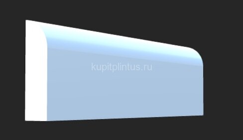 Заказать Напольный плинтус 55х15 мм Hiwood BE55 из полистирола 2 м 