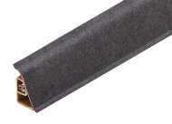 Плинтус для столешницы Cezar BL44 138 Изодора антрацит 3 м Плинтус для столешницы Cezar BL44 138 Изодора антрацит 3 м