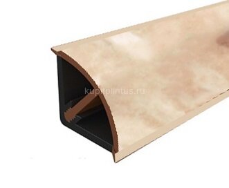 Заказать Плинтус для столешницы 14х14 Cezar Mini выпуклый 013 Мрамор темный 3 м 