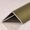 Заказать Угол защитный 10х10 мм алюминий PV60-09 Шампань блестящая 2,7 м Заказать Угол защитный 10х10 мм алюминий PV60-09 Шампань блестящая 2,7 м