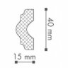 Заказать Молдинг NMC Wallstyl WL3 40х15 2 м 