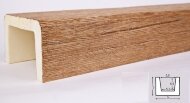 Декоративная балка из полиуретана 70х90 мм Уникс Модерн М9 Светлый дуб 2 м