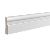 Плинтус напольный ЛДФ 25х127 мм Ultrawood Base 010 2,44 м Плинтус напольный ЛДФ 25х127 мм Ultrawood Base 010 2,44 м