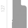 Заказать Плинтус напольный ЛДФ 25х127 мм Ultrawood Base 010 2,44 м 