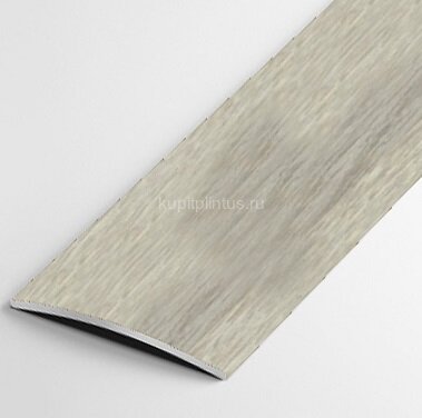 Заказать Порог алюминиевый декорированный А45 КД Ясень беленый 2,7 м 