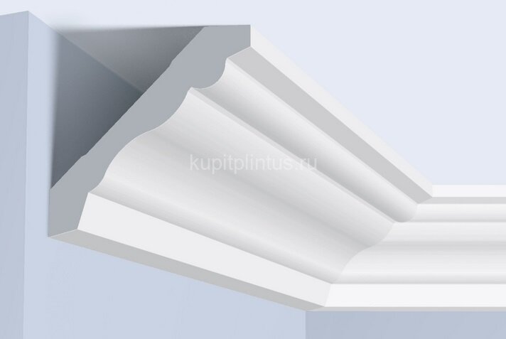 Заказать Потолочный плинтус 78х78 мм Hiwood A1011 белый полистирол 2 м Заказать Потолочный плинтус 78х78 мм Hiwood A1011 белый полистирол 2 м
