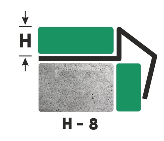 Заказать Наружний профиль из нержавеющей стали для плитки 8 мм FX 8 GS золото сатинированное 2,7 м Заказать Наружний профиль из нержавеющей стали для плитки 8 мм FX 8 GS золото сатинированное 2,7 м