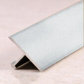 Алюминиевый Т-профиль 18 мм ПТ-18 Белый муар 2,7 м Алюминиевый Т-профиль 18 мм ПТ-18 Белый муар 2,7 м