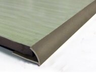 Внешний С-образный профиль из алюминия 12 мм PV18-08 Шампань матовая 2,7 м Внешний С-образный профиль из алюминия 12 мм PV18-08 Шампань матовая 2,7 м